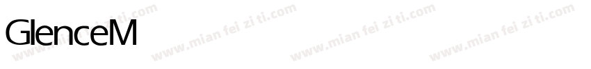 Glence Medium字体转换